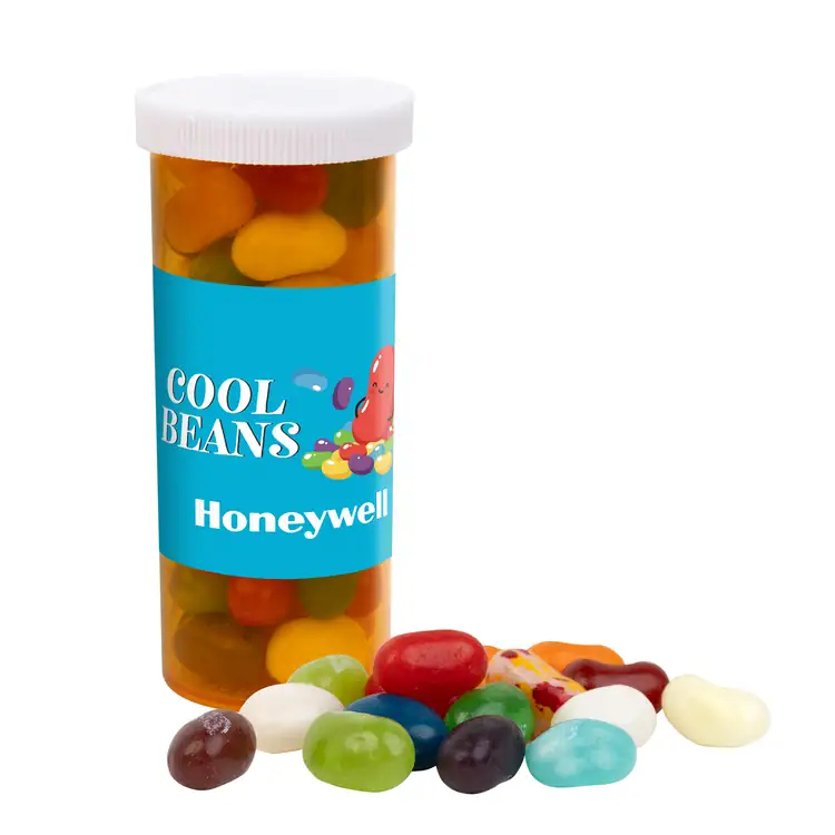 Small Promo Bottle with Jelly Belly beans