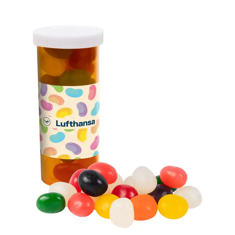 Small Promo Bottle with assorted jelly beans