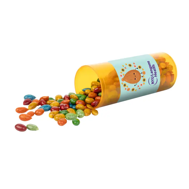 Petit flacon Promo avec graines de tournesol enrobées de chocolat #3