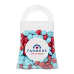 Petit sac cadeau en acétate de boutons de chocolat 3.65 oz