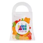 Petit sac cadeau en acétate d’oursons en gélatine 3.25 oz