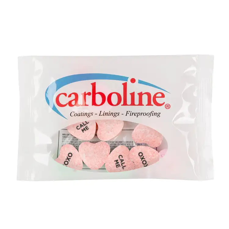 Petit sachet DigiBag de bonbons en coeur imprimés 1/2 oz #2