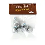 Small Header Bag with Hershey's Chocolate Kisses 1 oz