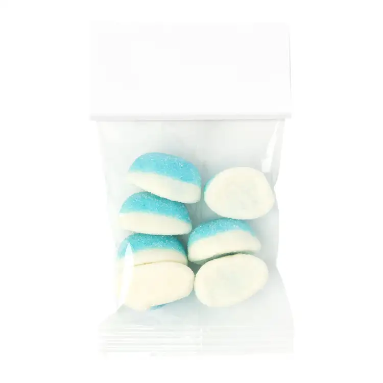 Small Header Bag with Puffy Puffs #2