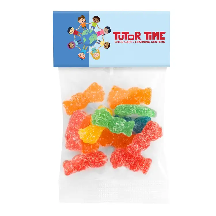 Petit sachet à carton supérieur de bonbons Sour Kids