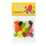 Petit sachet à carton supérieur de bonbons haricots 1 oz