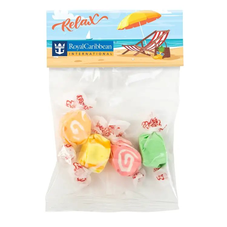 Small Header Bag with Salt Water Taffy
