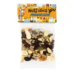 Small Header Bag with Raisin Nut Trail Mix 1 oz