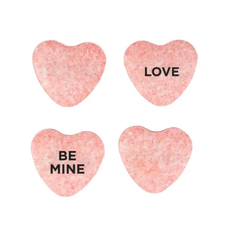 Small Snack Pack with Imprinted Conversation Hearts 1/2 oz #4