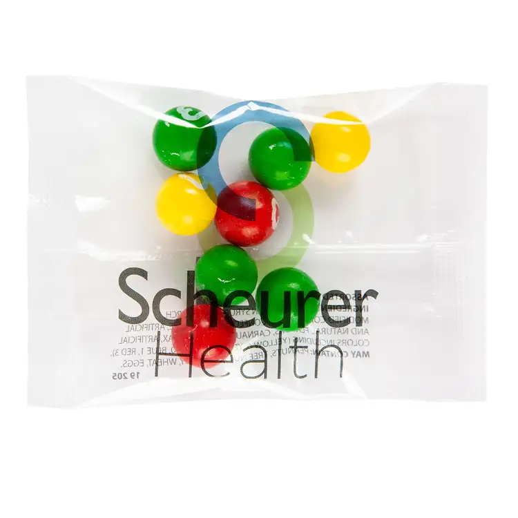 Small Snack Pack with Imprinted Gumballs 1/2 oz #2