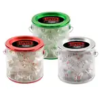 Petit seau transparent de menthes Starlight à la menthe poivrée