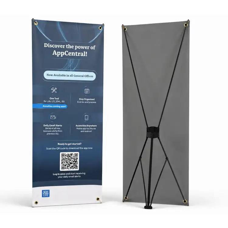 Small Replacement Tripod Banner Graphic #2