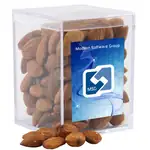 Petite boîte en acrylique de amandes