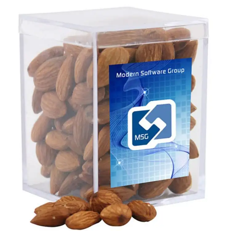 Small Acrylic Box with Almonds