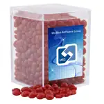 Small Acrylic Box with Cinnamon Imperials cinnamon candies