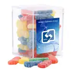 Small Acrylic Box with Sour Patch Kids candies