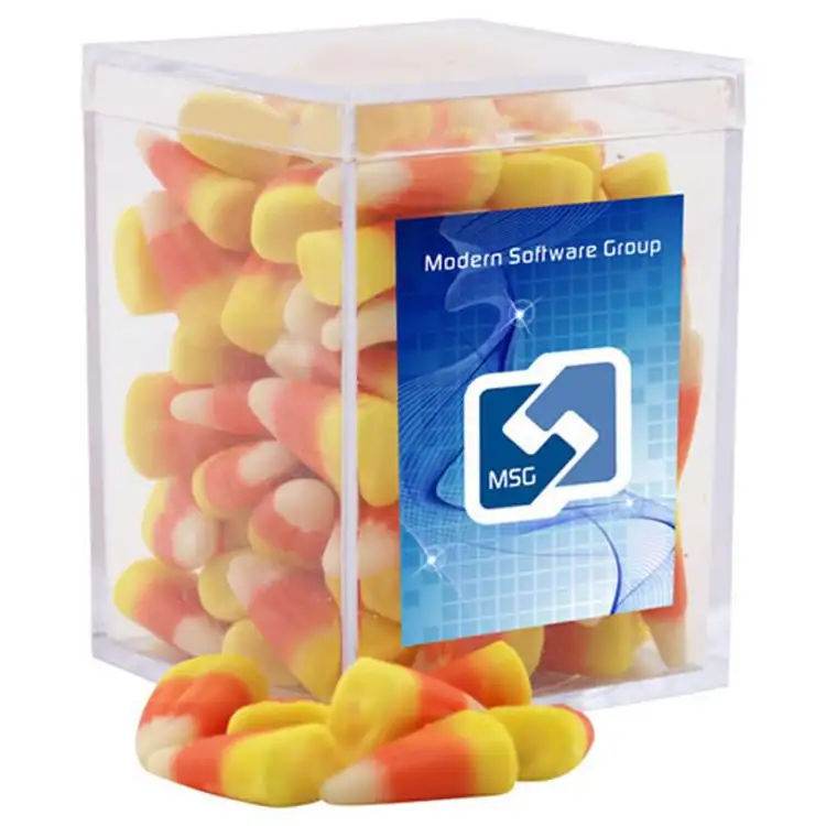 Small Acrylic Box with Candy corn