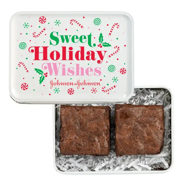 Fresh Beginnings 2 Fudge Brownies in Tin #2