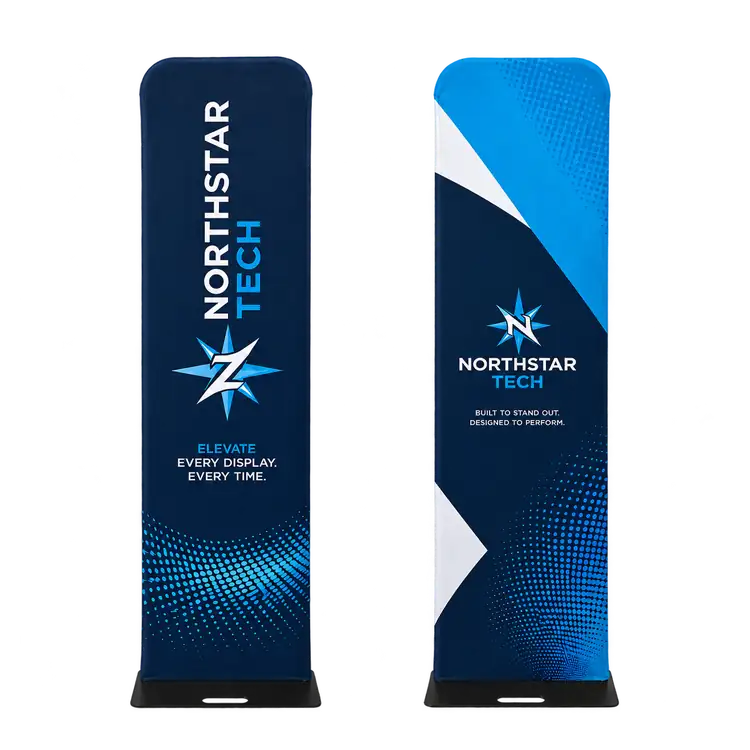 Small Double Sided EuroFit Banner Replacement Cover for Steel Base Frames