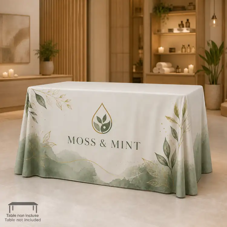 Small Closed Back Drape Tablecloth #2