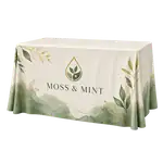Small Closed Back Drape Tablecloth