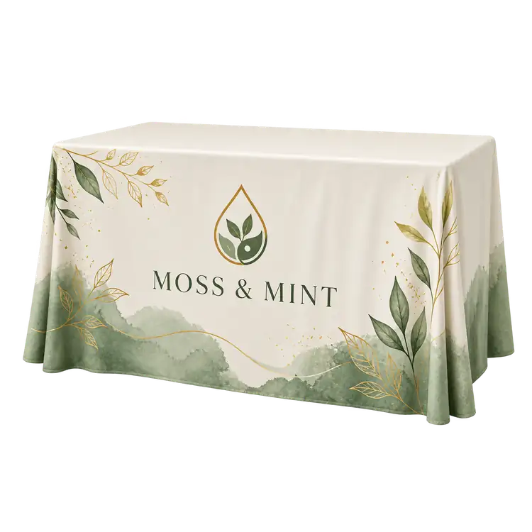 Small Closed Back Drape Tablecloth