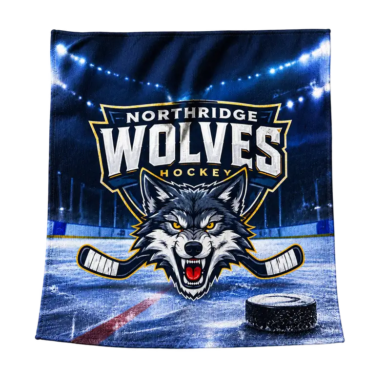 Small Double Sided Square Rally Towel