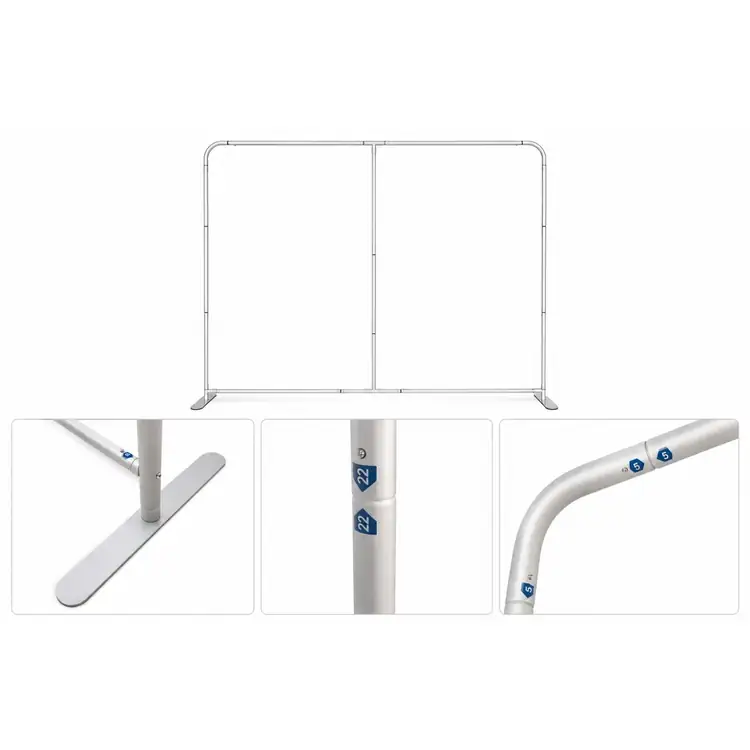 Small Straight EuroFit Backwall Frame #2