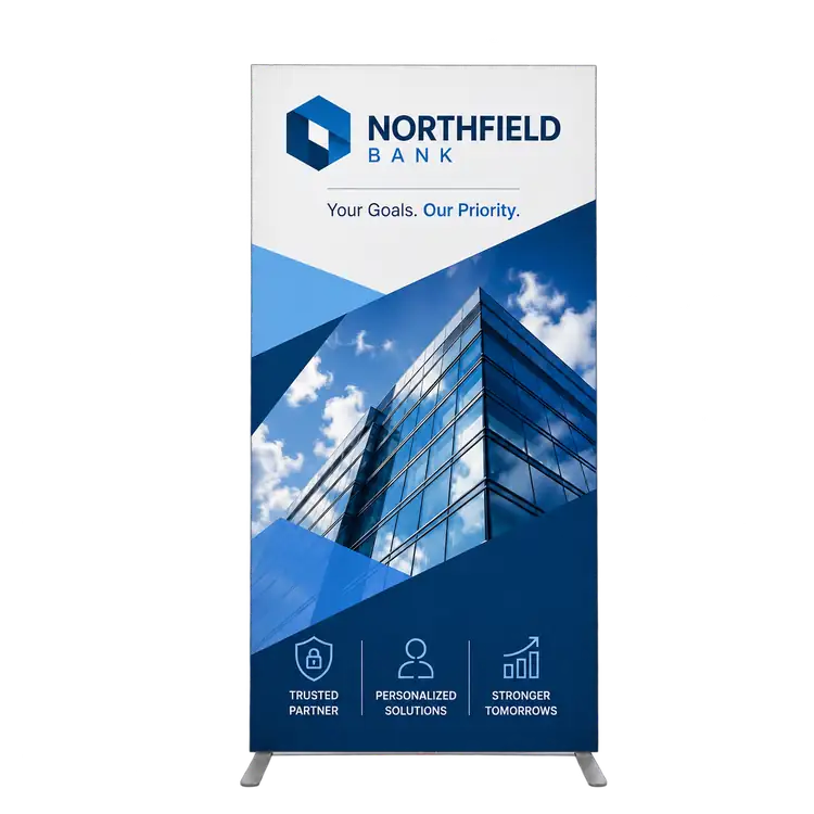 Small SEG Banner Replacement Graphic with Blockout Fabric