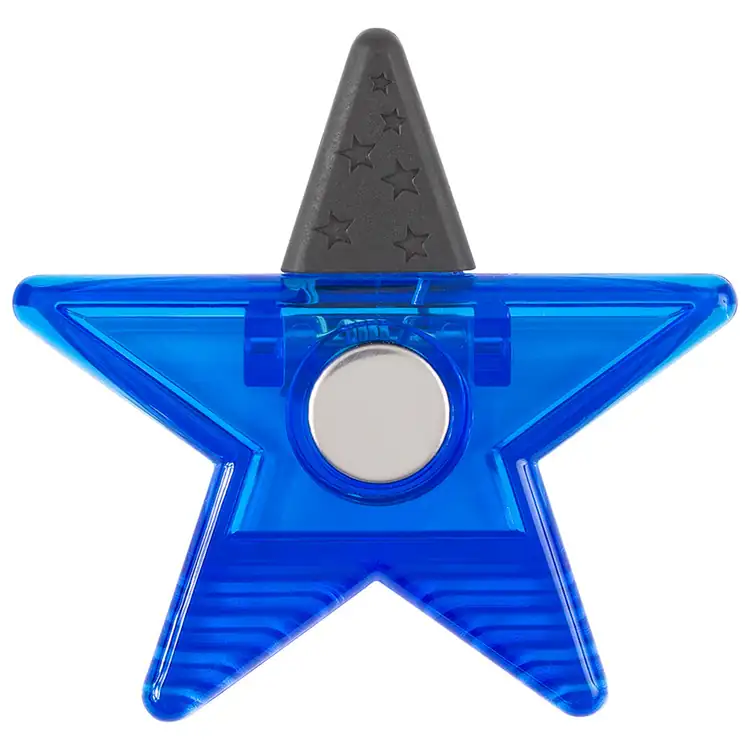 Star-Shaped Recycled Magnetic Memo Clip #11