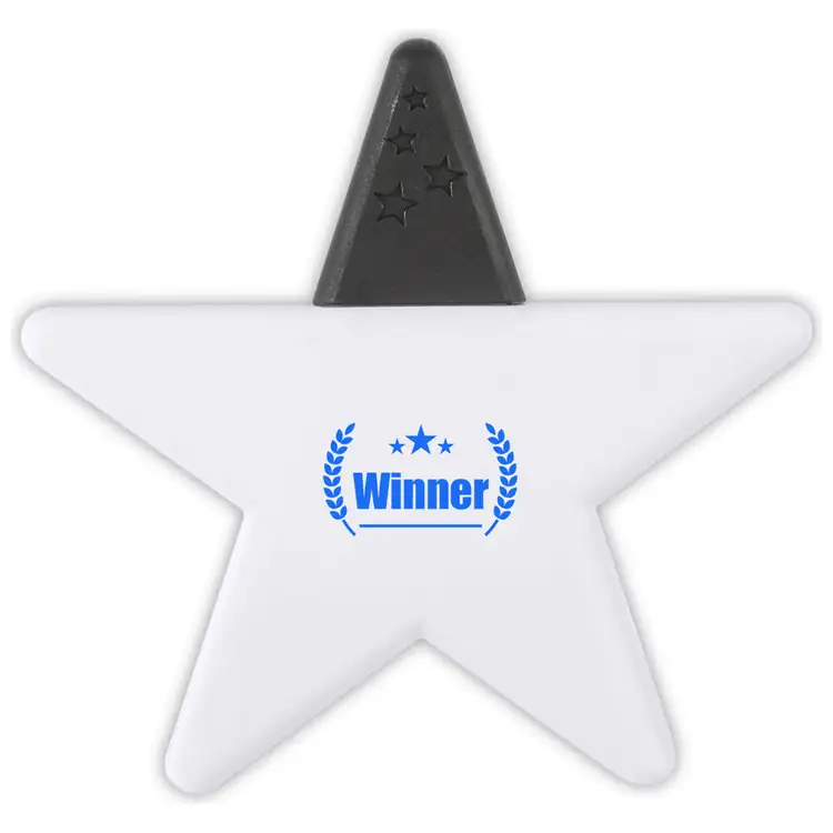 Star-Shaped Recycled Magnetic Memo Clip #5