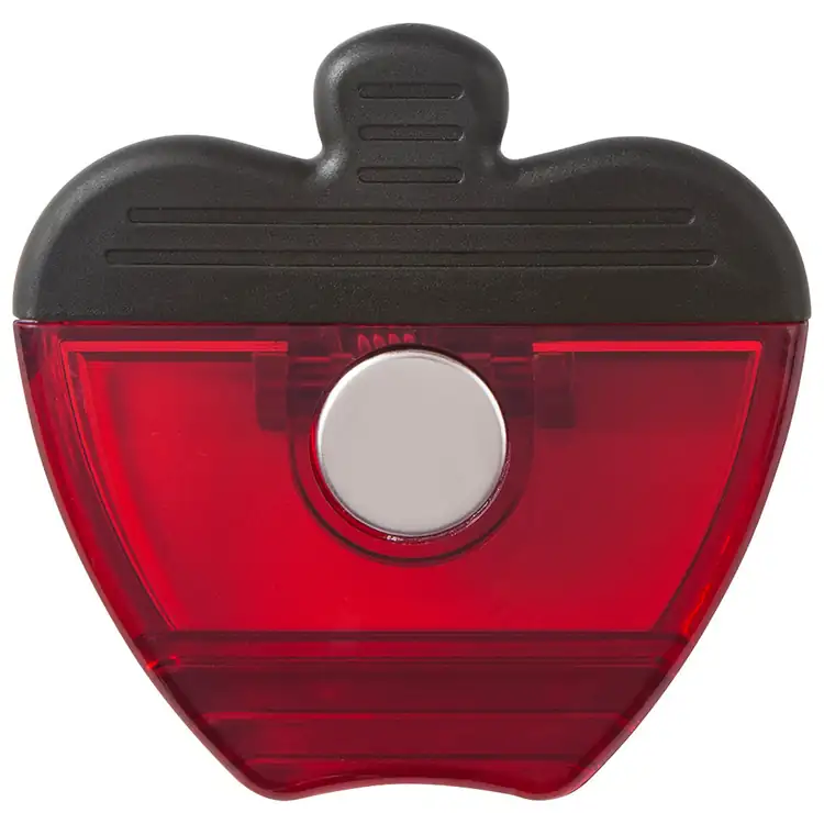 Apple-Shaped Recycled Magnetic Memo Clip #10