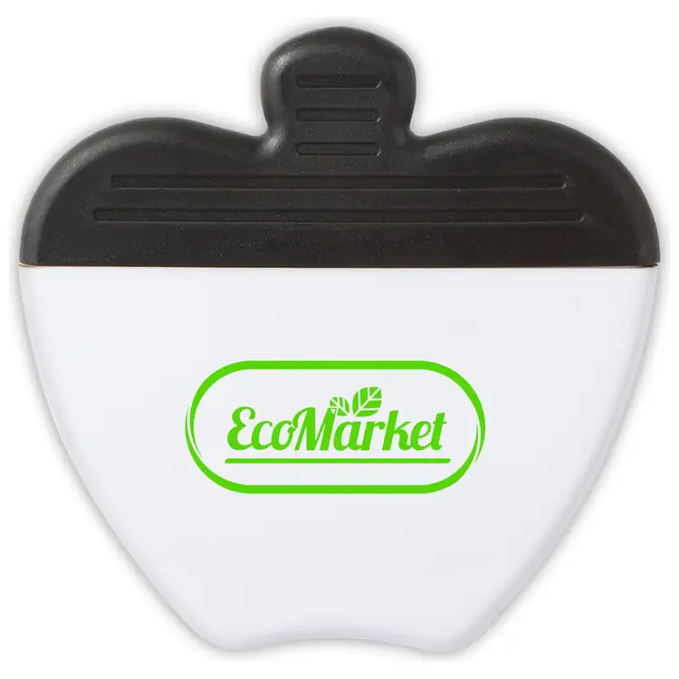 Apple-Shaped Recycled Magnetic Memo Clip #3