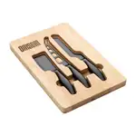 Barossa Cheese Serving Board with Three Knives