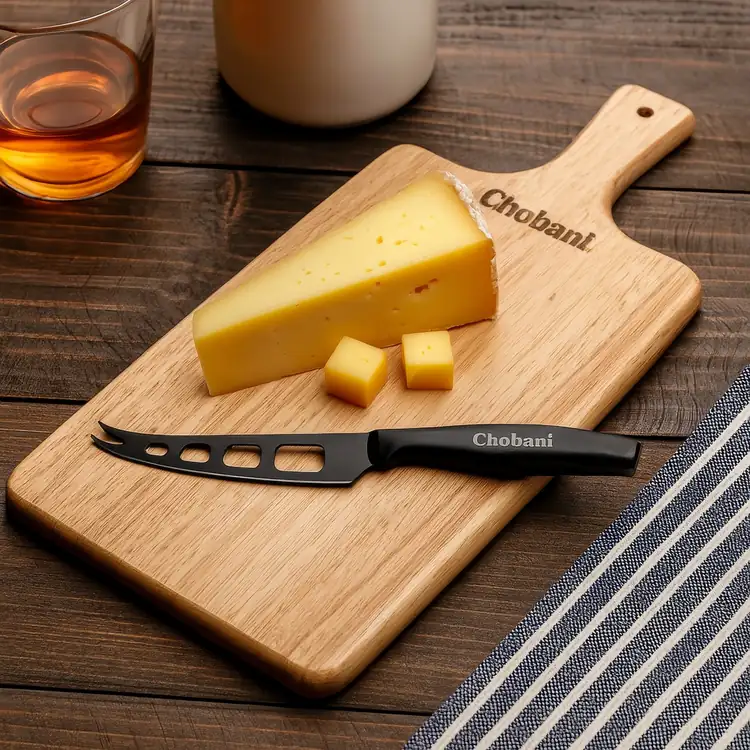 Molise Cheese Serving Board with Knife #3