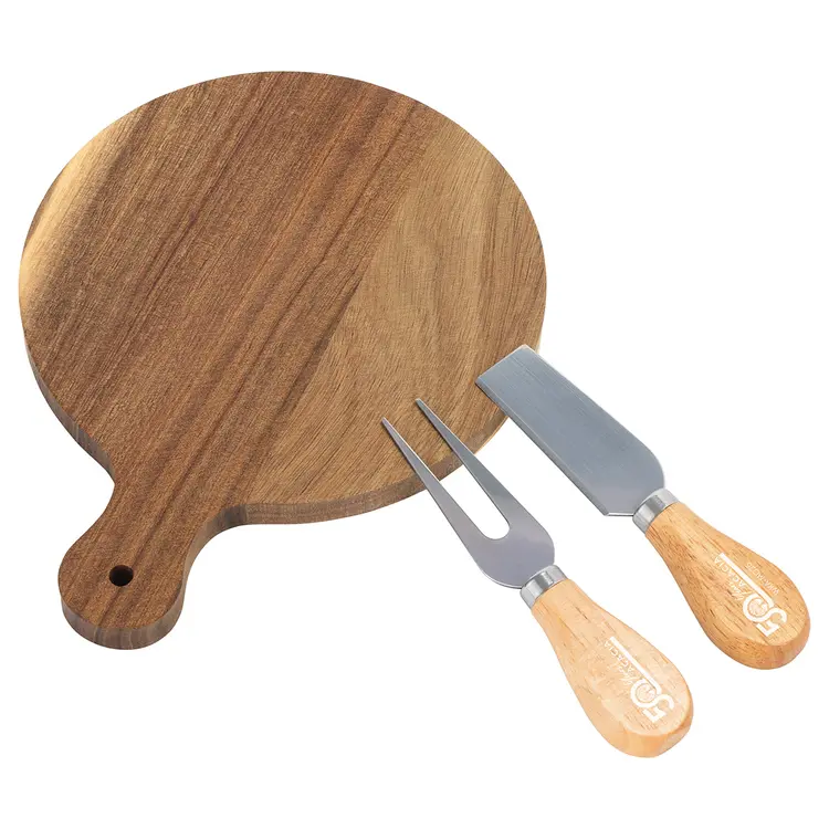 Monterey Cheese Board with Cutlery Set #5