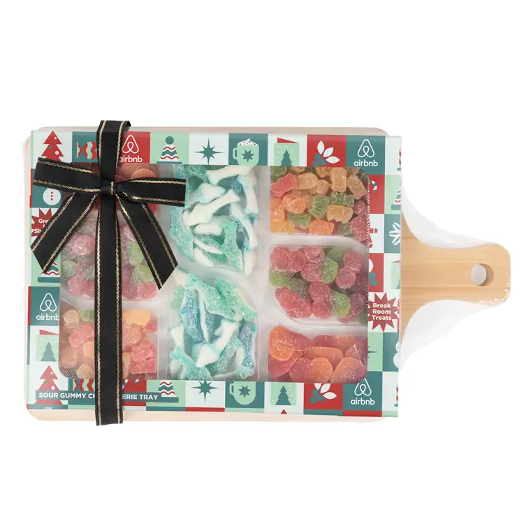 Sour Gummy Charcuterie Tray with Bamboo Board #2