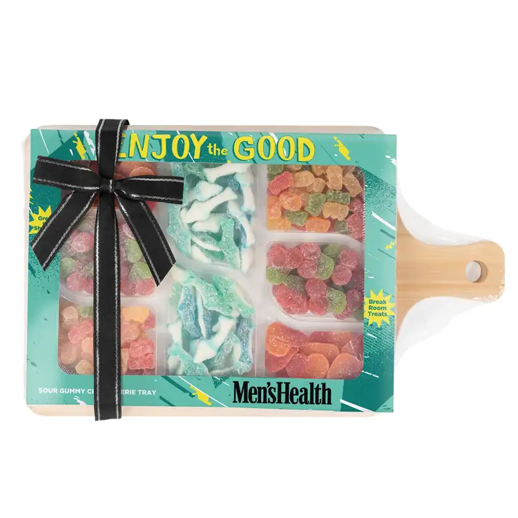 Sour Gummy Charcuterie Tray with Bamboo Board #4