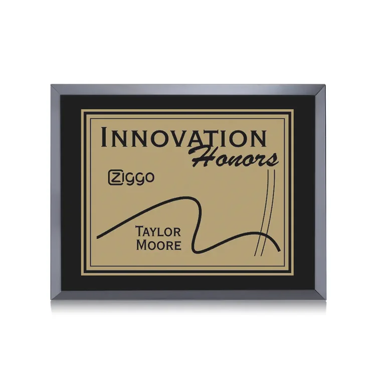 Avonlea Everett Plaque - Black Gold #3