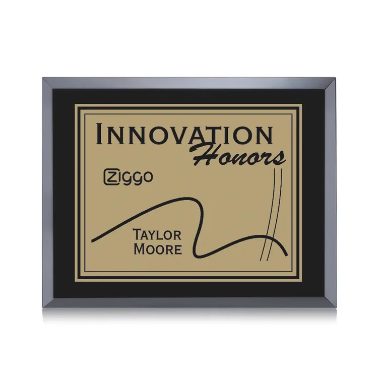 Avonlea Everett Plaque - Black Gold #5