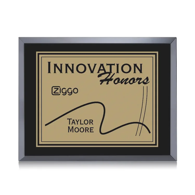 Avonlea Everett Plaque - Black Gold #6