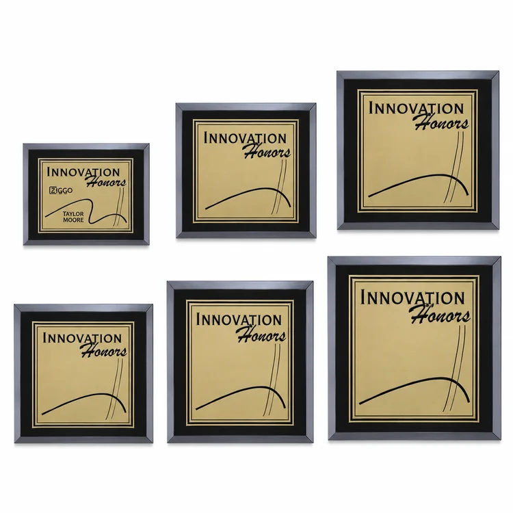 Avonlea Everett Plaque - Black Gold