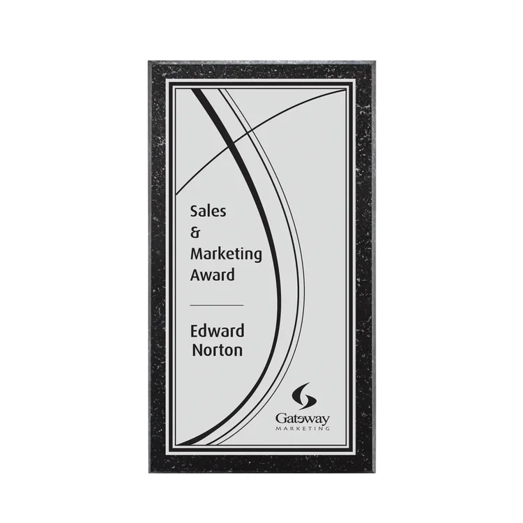 Baltimore Everett Plaque - Silver Tall #2