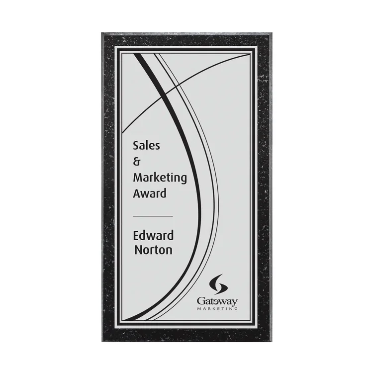 Baltimore Everett Plaque - Silver Tall #3