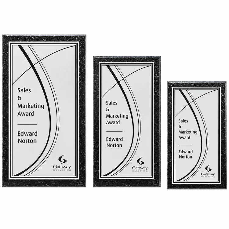 Baltimore Everett Plaque - Silver Tall