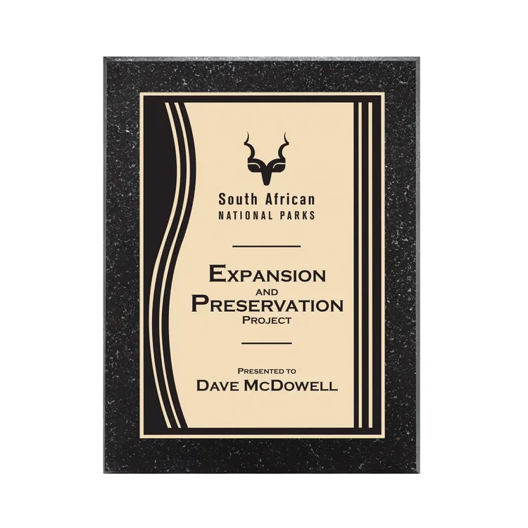 Baltimore Everett Plaque - Gold #2