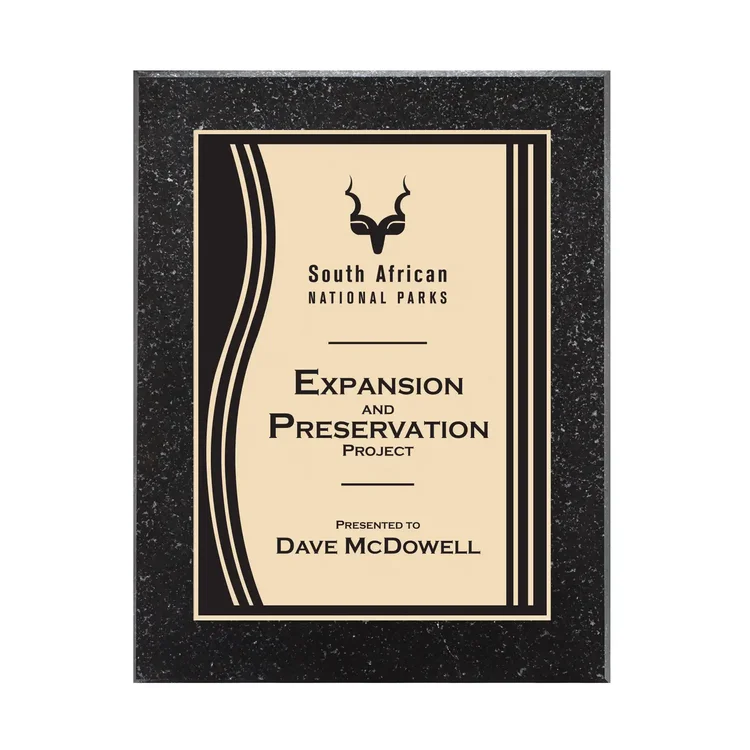 Baltimore Everett Plaque - Gold #3