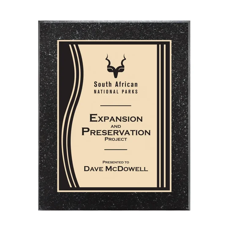 Baltimore Everett Plaque - Gold #4