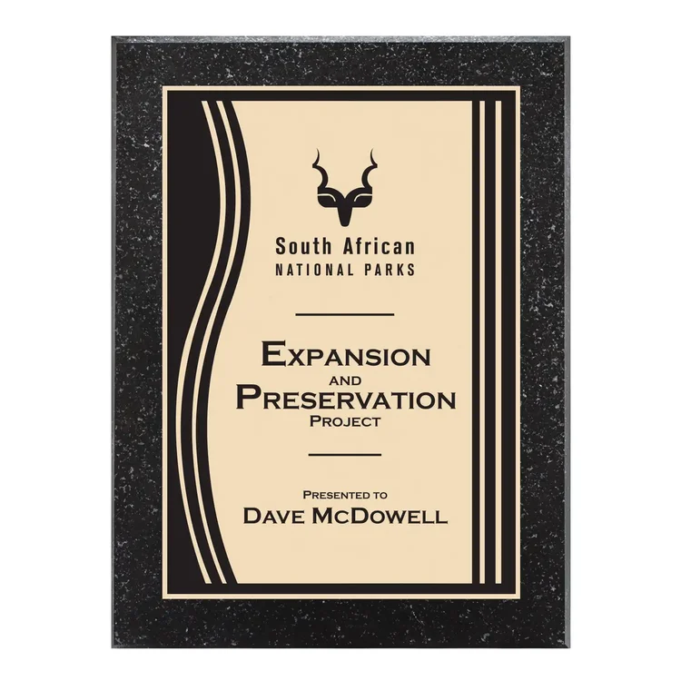 Baltimore Everett Plaque - Gold #5