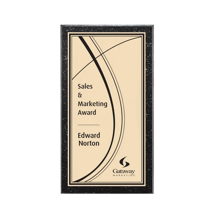 Baltimore Everett Plaque - Gold Tall #2